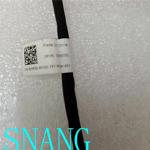 Usado para o Teste do Cabo 0v593g V593g da Luz da Porta do Painel Lateral de Dell Alienware r5 Bom - Imagem 3