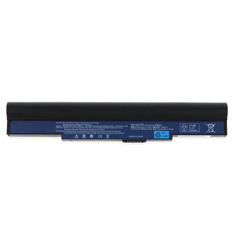Оригинальная батарея для ноутбука acer Aspire 8943G 5950G 8950G AS10C5E AS10C7E 934T2086F NCR-B/811 934T2086F 14,8 V 5200mAh