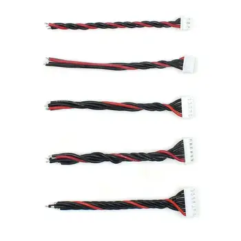 

5Pcs 2s 3s 4s 5s 6s LiPo Battery Balance Charger Plug Line/Wire/Connector 22AWG 10cm JST-XH Balancer Cable