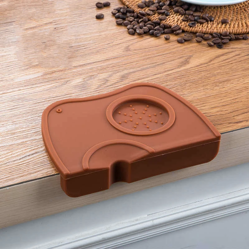 Coffee M Силиконовый держатель для кофе prensa octopus almohadilla, противоскользящий пресс, коврик для кофе, Кофеварка, эспрессо Меса, коврик - Цвет: Coffee M