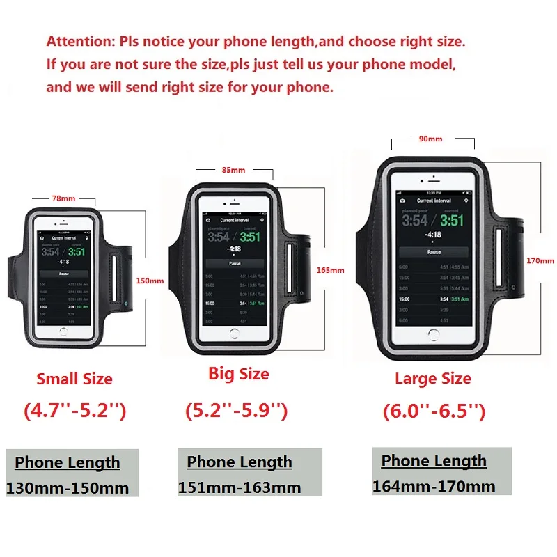 Для спортивной сумки чехол для телефона для бега браслет ремень на руку ремешок чехол для iPhone huawei samsung Xiaomi Redmi sony все телефоны