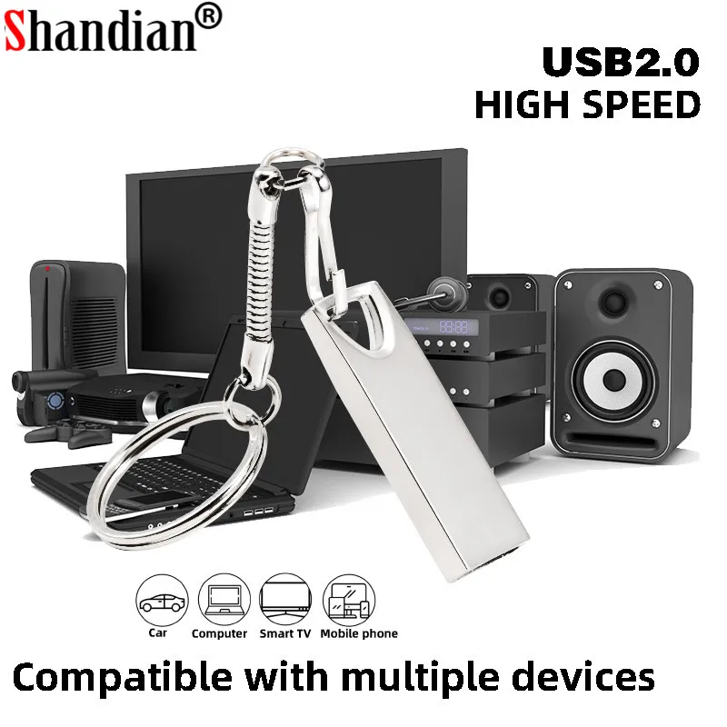 Мини USB флеш накопитель JASTER Metalen 128 ГБ 64 32 флешка Cle 4 16 флешка|USB флэш-накопители| |