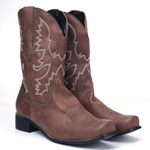 mens vintage biker boots