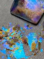 Paillettes de caméléon, cristal opale de feu, Paillettes, poudre chromée pour ongles de printemps, fard à paupières, manucure, bricolage 1