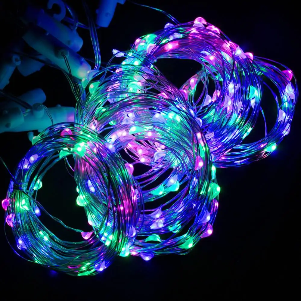 Colors 3x3 Meter Curtain String Lights Sound Music Control USB 300LEDs Window Lights for Wedding Party Festival Decoration - Испускаемый цвет: Colors