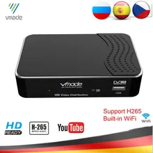 DVB-T2 цифровой эфирный приемник встроенный wifi H.265/HEVC DVB-T ТВ-тюнер MPEG4 Горячая Европа поддержка AC3 аудио Youtube