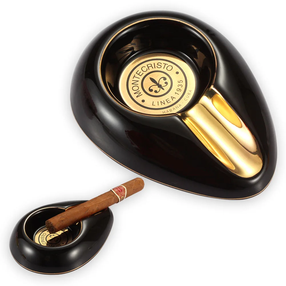 Pocket Portable Cigar Ashtray Home Ceramic Ashtrays Tobacco 1 Rest