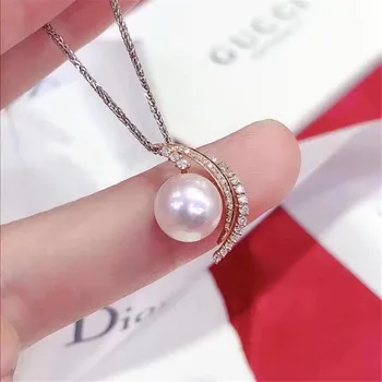 

S925 Sterling Silver Material Pendant Clasp Pearl Pinch Clip Bail Pendant Connectors Bail Beads Jewelry Findings Accessories