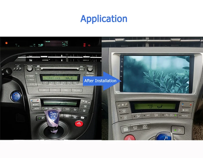 Для Toyota Prius LHD 2010 2015 Android 9 0 RDS радио Bluetooth GPS навигация автомобильное стерео