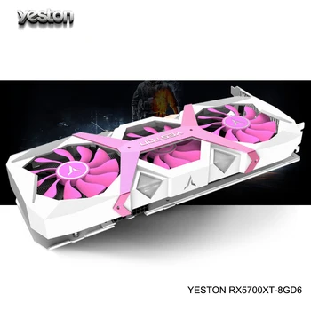 

Yeston Radeon RX 5700 XT GPU 8GB GDDR6 256bit 7nm Gaming Desktop computer PC Video Graphics Cards support DP/HDMI PCI-E X16 3.0