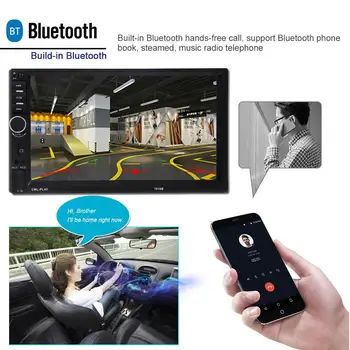 

Car Video 7 inch HD 1080P MP5 Player LCD Touch Screen Digital Display Bluetooth Multimedia USB 2din Autoradio Car Backup Monitor
