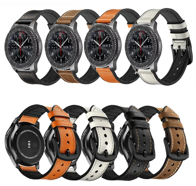 22 для samsung gear S3 Classic Frontier huami amazfit ремешок galaxy watch 46 мм ремешок pebble time ticwatch 1 huawei GT honor magic