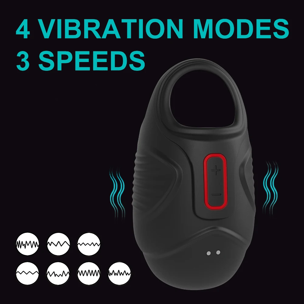 MIGYY Ball Cage Penis Rings Chastity Silicone Stretcher Semen Lock Ring Gay Cock Sex Toys for Men Delay Ejaculation | Красота и