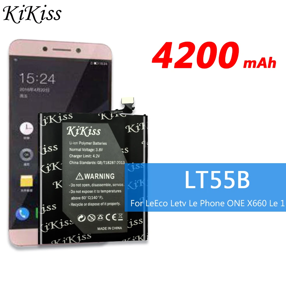 Для Letv X600 LT55B 4200 мАч батарея большой емкости для Letv X600 LT55B Смартфон батарея большой мощности