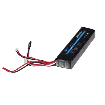 

BQY Transmitter LiPo Battery 11.1V 2200mAh 3 connector for JR Futaba Walkera