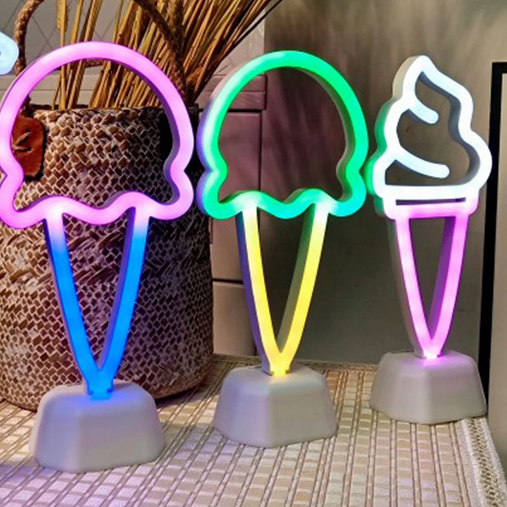 Led Neon Sign Light Colorful Halloween Bat Candy Neon Lamp Holiday Xmas Party Wedding Decor Kids Room Decoration Night Lamp 3