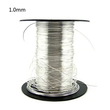 

1 M 925 Sterling Silver Wire in Jewelry Making 0.3/0.4/0.5/0.6/0.7/0.8/0.9/1.2mm