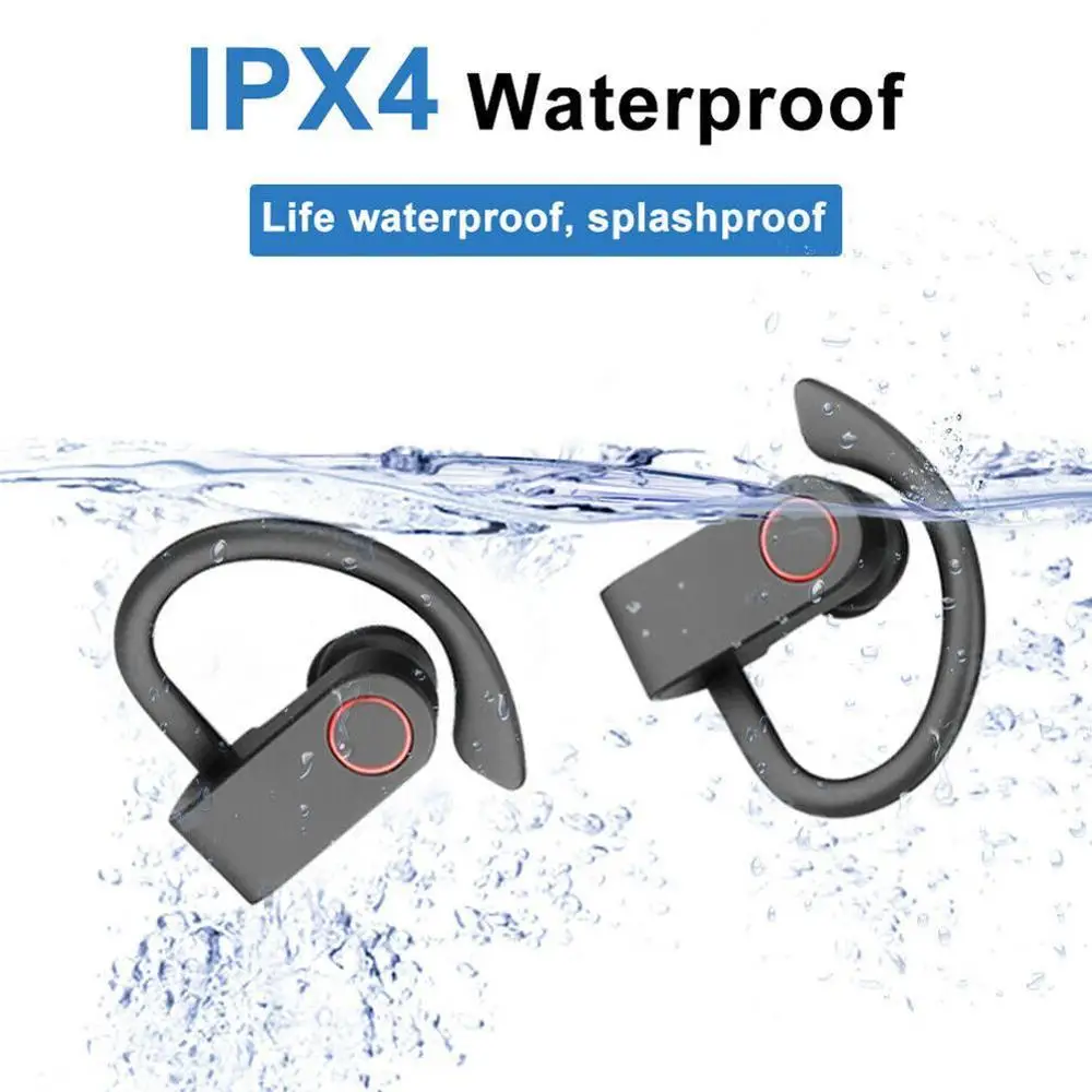 A9 TWS Wireless Sports Headphones Bluetooth Ear Hook for iPhone 6 6plus 7 7plus 8 iphobe x xs iphone xsmax iphone xr iphone 11