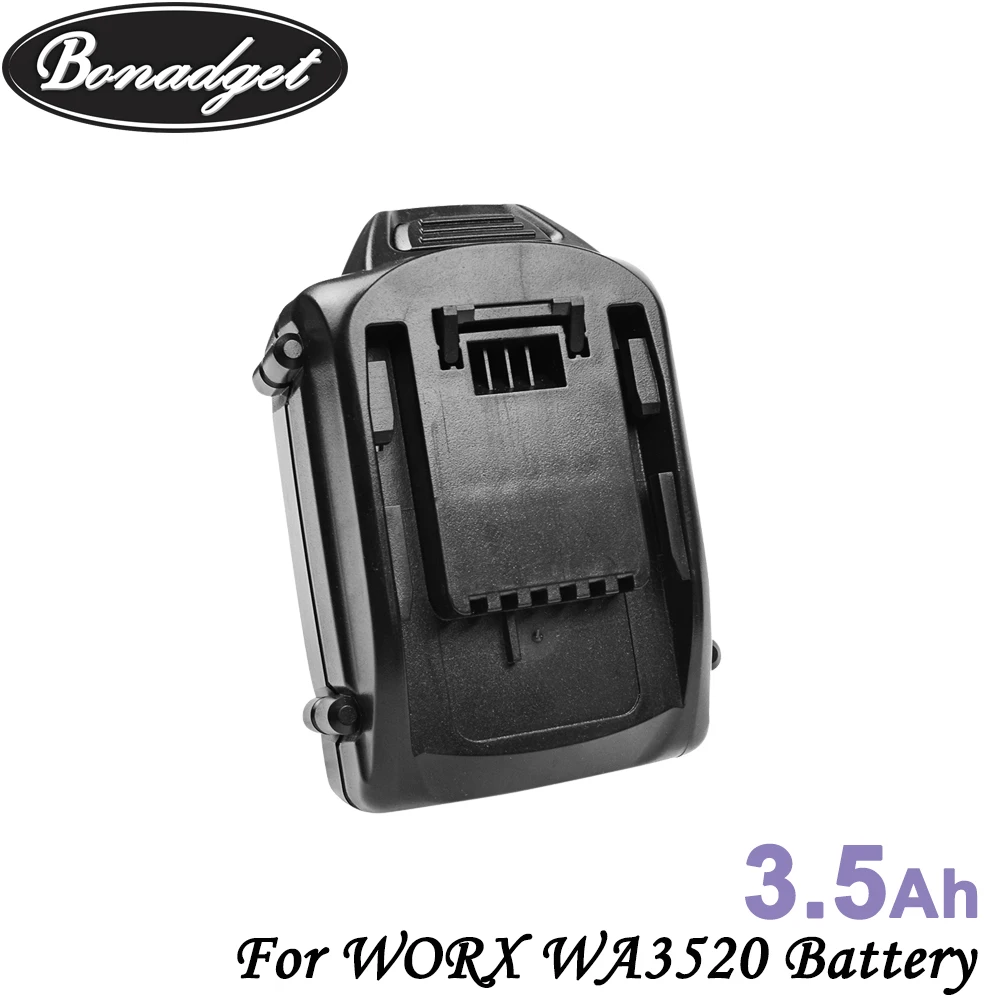 Сменный литий ионный аккумулятор Bonadget 20 в 3500 мАч для WORX WA3525 WA3742 WG155 WG160 WG255 WG545 WA3520
