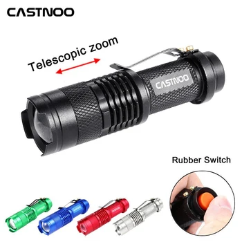 

3500 LM Castnoo Bright Light Q5 Mini LED Flashlight Camping Hunting Lamp