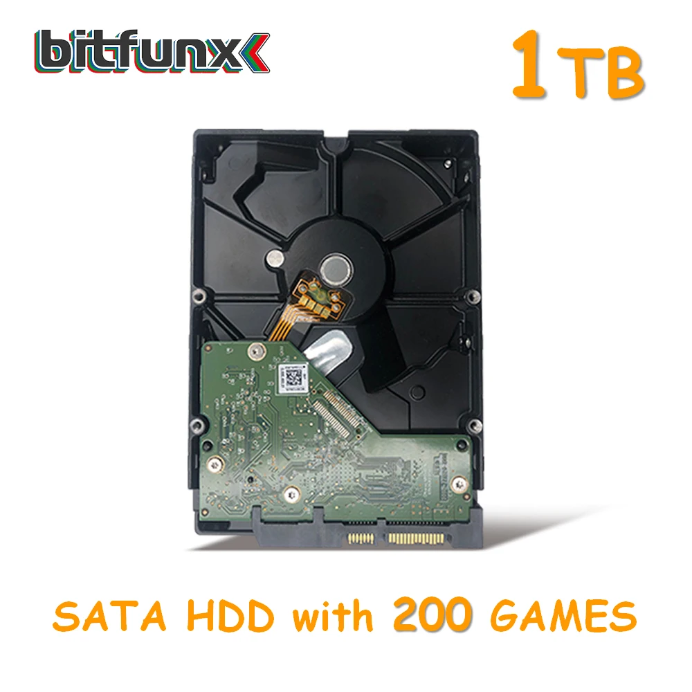 3,5 ''SATA жесткий диск HDD внутренний 80 Гб/320 ГБ/500 Гб/1 ТБ/2 ТБ для PS2 с установленными играми - Цвет: SATA HDD 1TB