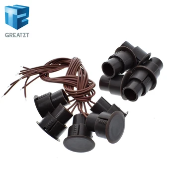 

RC-36 Wired Door Magnetic Switch Alarm Sensor Magnet Alarm Detector For Iron Gate Home Security Alarm System NC for Arduino