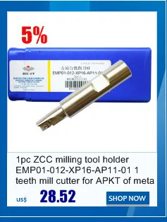 10pcs ZCC milling cutter APKT11T316-PM YBM251 ZCC APKT11T3 APKT11T316 ZCC.CT Cemented Carbide milling Tool Insert