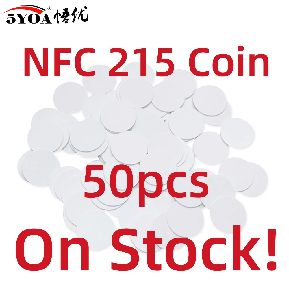 Hicarer 150pcs NTAG215 NFC Round Cards - Blank NFC 215 Tags For Amiibo, Smartphones, Programming - View #9