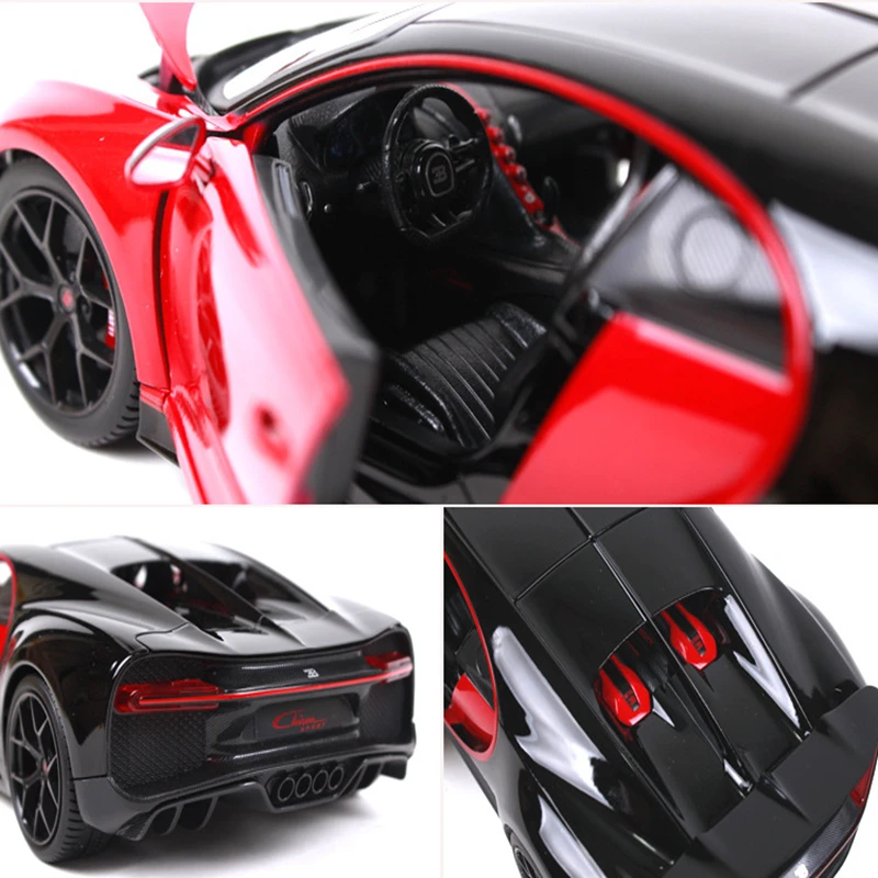 Huilong 1:18 Bugatti имитация сплава Модель автомобиля украшение игрушки для взрослых, автолюбители должны купить его быстро