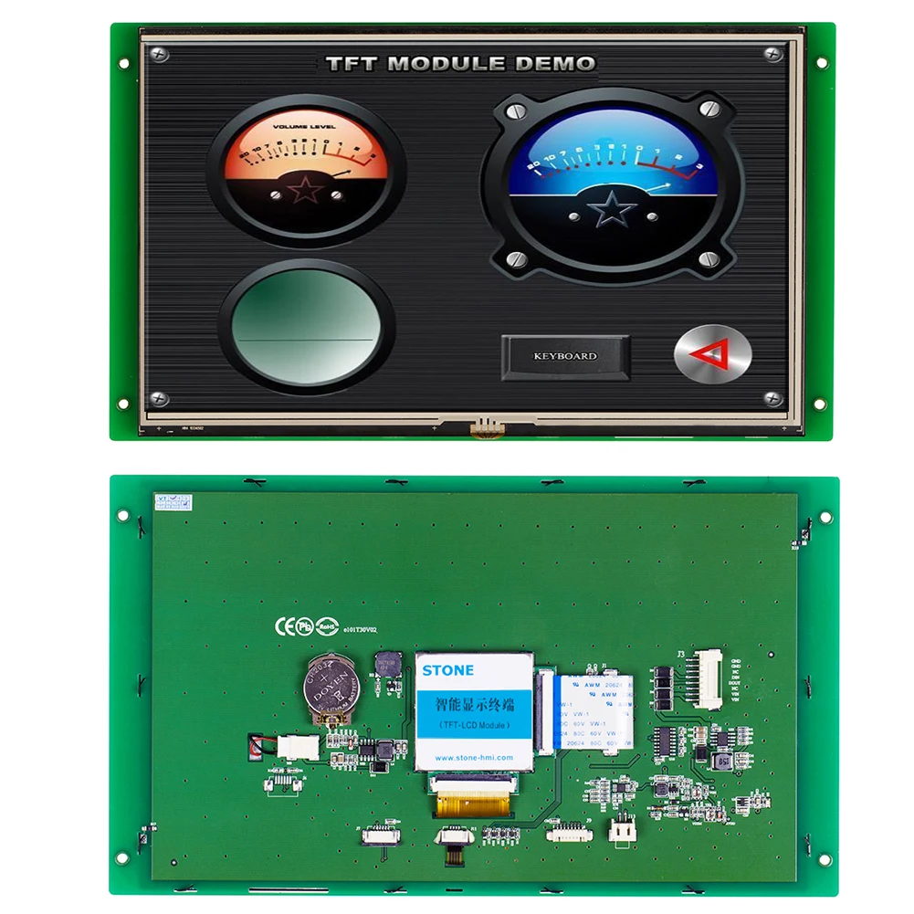 

10.1 Inch HMI TFT LCD Screen STONE Panel with RS232/RS485/TTL Interface