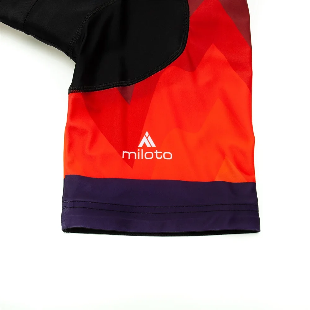 MILOTO, мужская, Pro, новинка, для велоспорта, Джерси, короткий рукав, набор, Майо, Ropa Ciclismo, Uniformes, быстросохнущая, велосипедная одежда, MTB, одежда для велоспорта