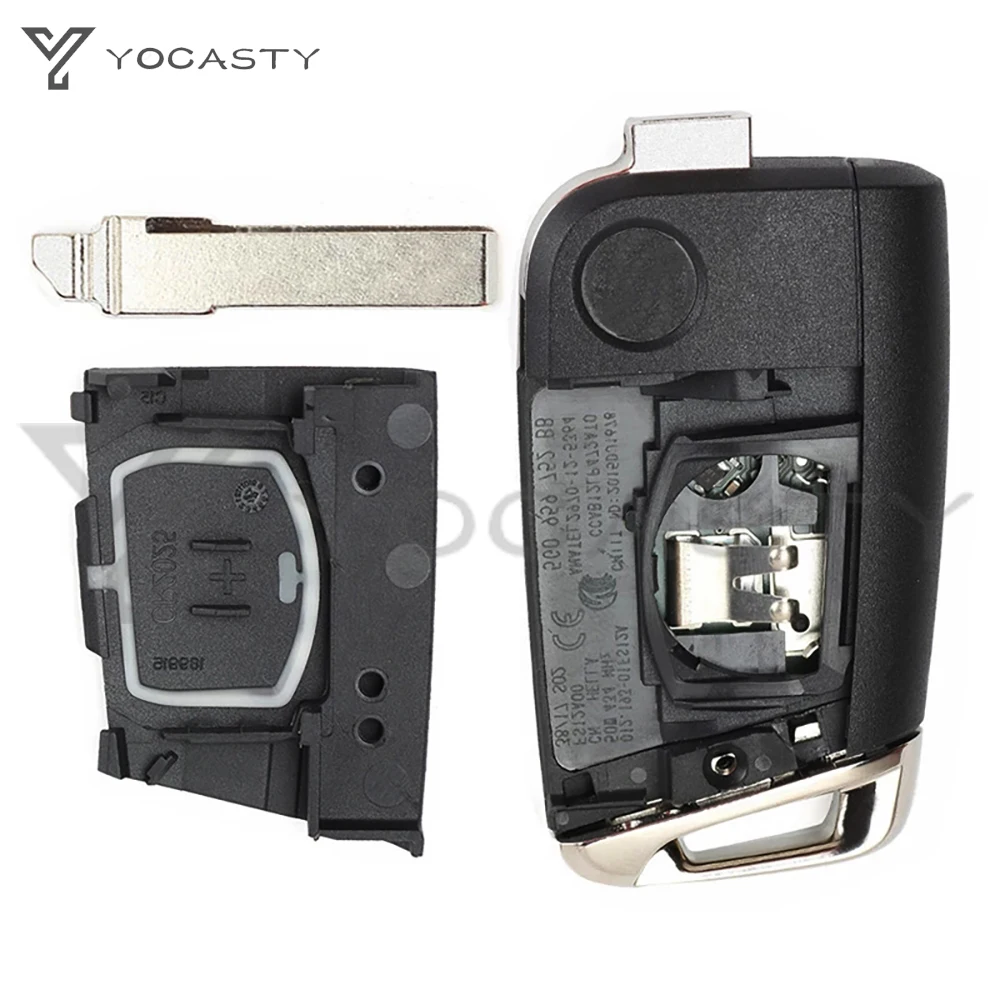 Remote Car Key 433MHz Megamos MQB Chip for VW Golf Mk7 Polo Tiguan Skoda Octavia Leon 2012-5G6959752AB BB 6V0959752D car remote key car key