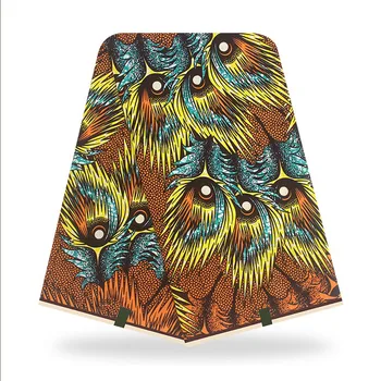 

New Arrival African Wax Fabric Veritable Wax Ankara African Cotton WaxÂ Nigerian High Quality For Party DressÂ
