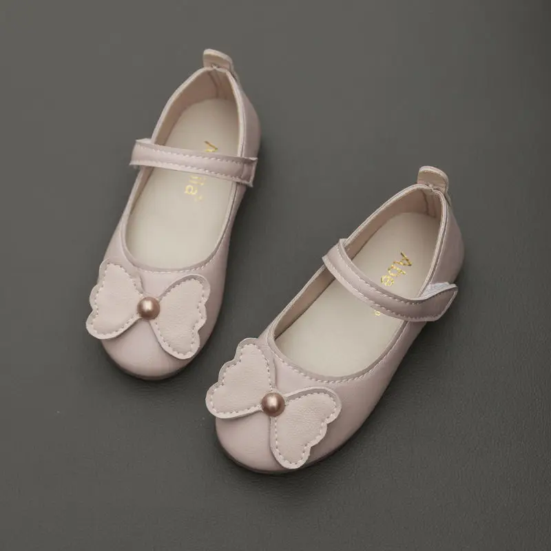 children's sandals 2021New Children Leather Shoes Cartoon Somfortable Soft-soled Kids Shoes Little Girl Princess Single Shoes Pink 3-11Years Old child shoes girl