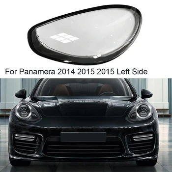 

Car Front Headlight Clear Lens Cover Lampshade Shell Cover For-Porsche Panamera 2014 2015 2016