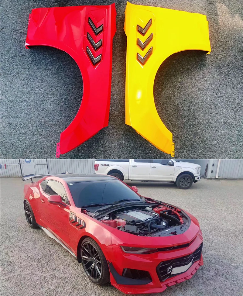 

Front Wheel Inner Fender for Chevrolet Camaro RS bumblebee tuning body parts Replacing Stainless steel Auto Car 2016 2017 2019