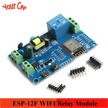 

ESP8266 ESP-12F WIFI Wireless Relay Module AC DC Power Supply Single Relay Module ESP12F Development Board Module Remote Control