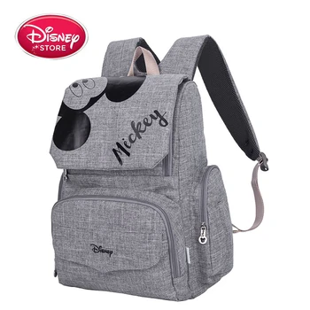 

Disney Minnie Mickey Diaper Bag Backpack for Mummy Maternity Bag for Stroller Bag Large Capacity Baby Nappy Bag Organizer New