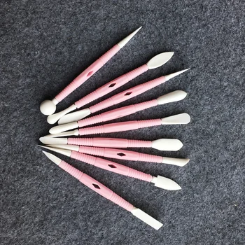 

9PCS/Set Plastic Clay Sculpting Set Wax Carving Pottery Tools Carving Sculpture Shaper Polymer Modeling Clay Tools DIY Craft Art