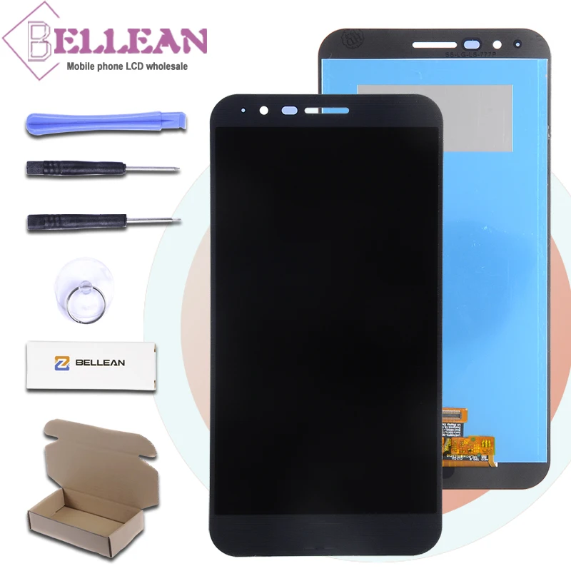 

HH Promotion LS777 Plus LCD Screen For LG Stylus 3 Plus LCD Touch Digitizer Assembly Stylo 3 Plus MP450 Display With Frame