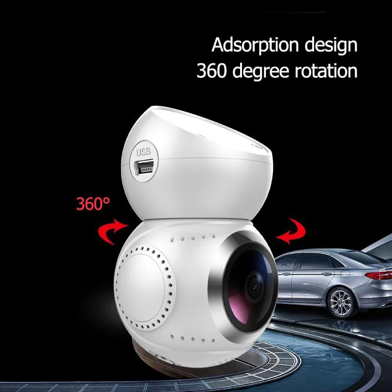 Автомобильная камера 1080P Full HD Dash Cam беспроводная WiFi DVR ночная версия видео