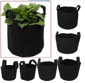 

1-10 gallon big Plant seedling Grow Bags pot home garden tools Potato strawberry fabric Vegetable jardin seedling growing pots