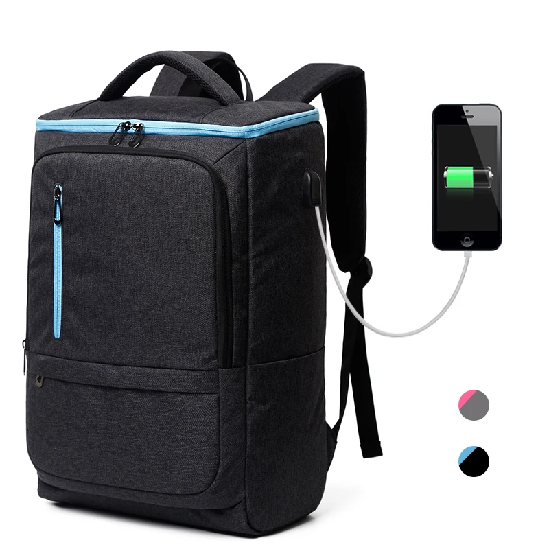 

USB Charge 15-17 inch Large Laptop Backpack,Durable Travel Hiking Sports School Bags Laptop bag, Business,Outdoor Rucksack