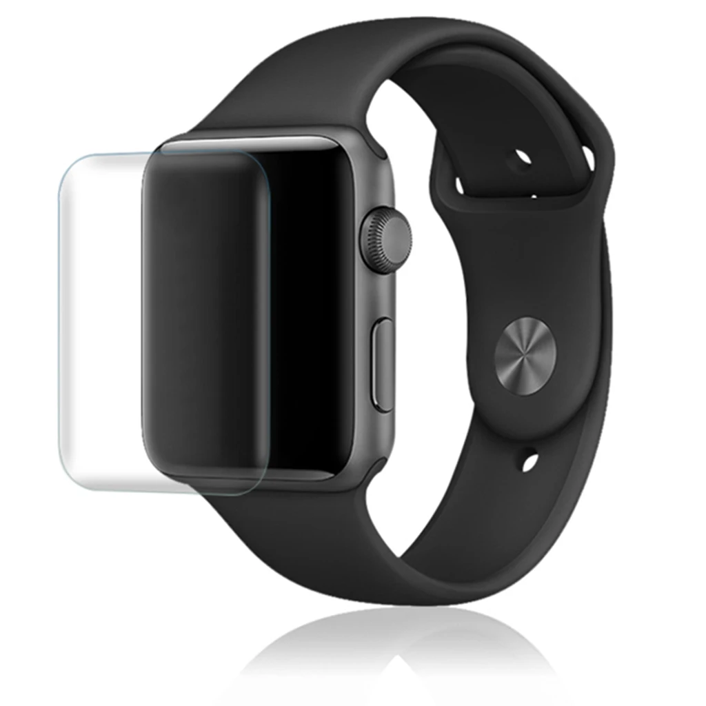 Защитная пленка на весь экран с защитой от царапин для Apple Watch 1 2 3 4 защитная из