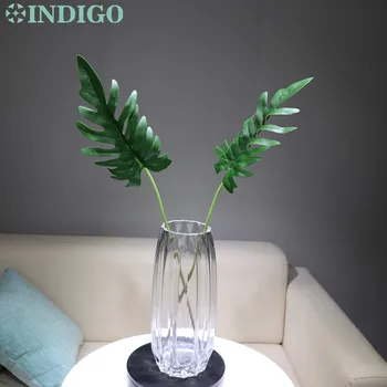 

INDIGO-2 pieces Green Tropical Plant Field Maple / House Chestnut/Hawthorn Northern Europe Style Wedding Flower Free Shipping