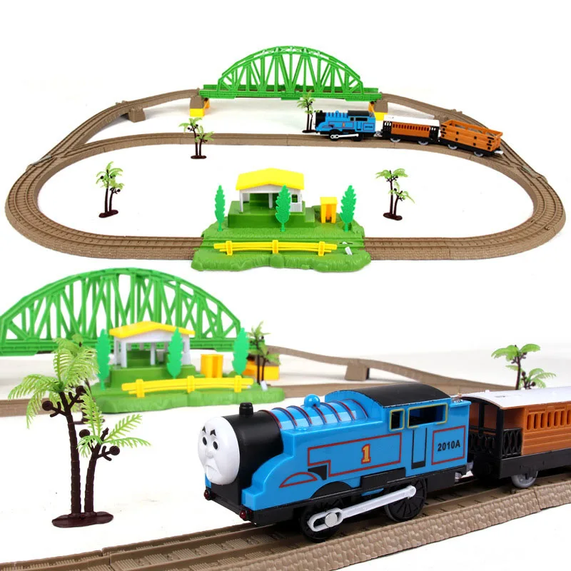

hot wheels Thomas electric track train set children Railway Magical Racing Track sound and light track toy Race tracks for boy