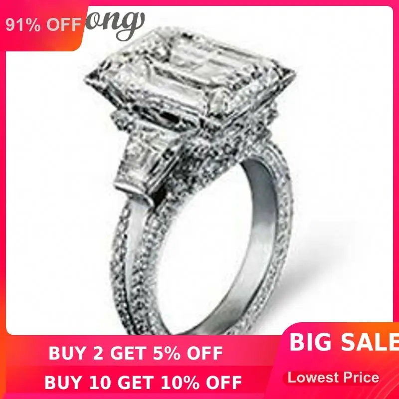 Женское и мужское ювелирное изделие choucong кольцо из стерлингового серебра 300