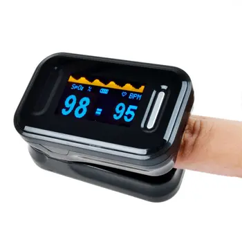 

HOT Oximetro De Dedo Finger Pulse Oximeter Blood Oxygen Saturometro SPO2 PR Oxymeter De Pulso Portable Saturator Pulsioximetro