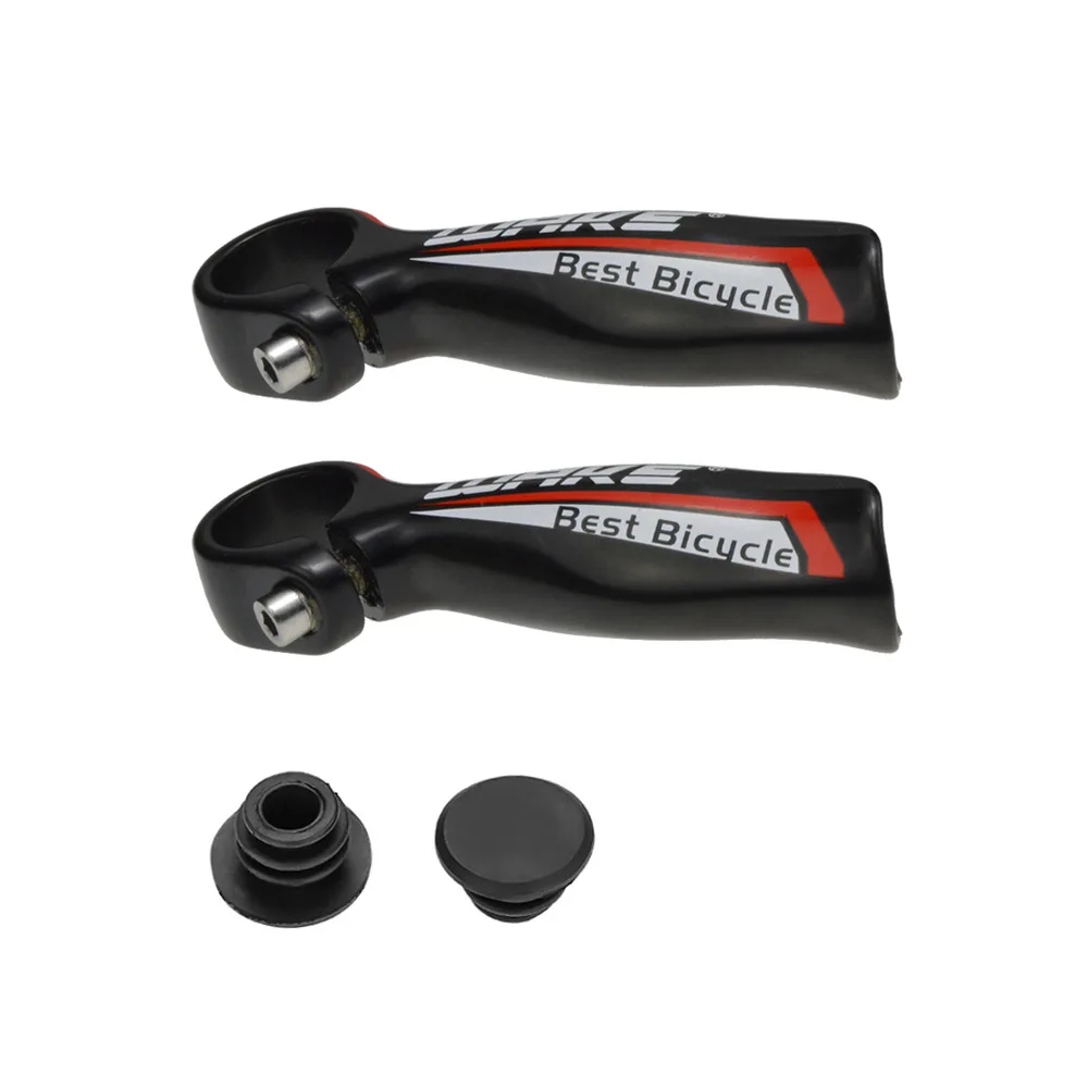 Bicycle Handlebar Ends 1 Pair Mountain Bike Small Auxiliary Handlebar Aluminum Alloy Bar Grip Accessories
