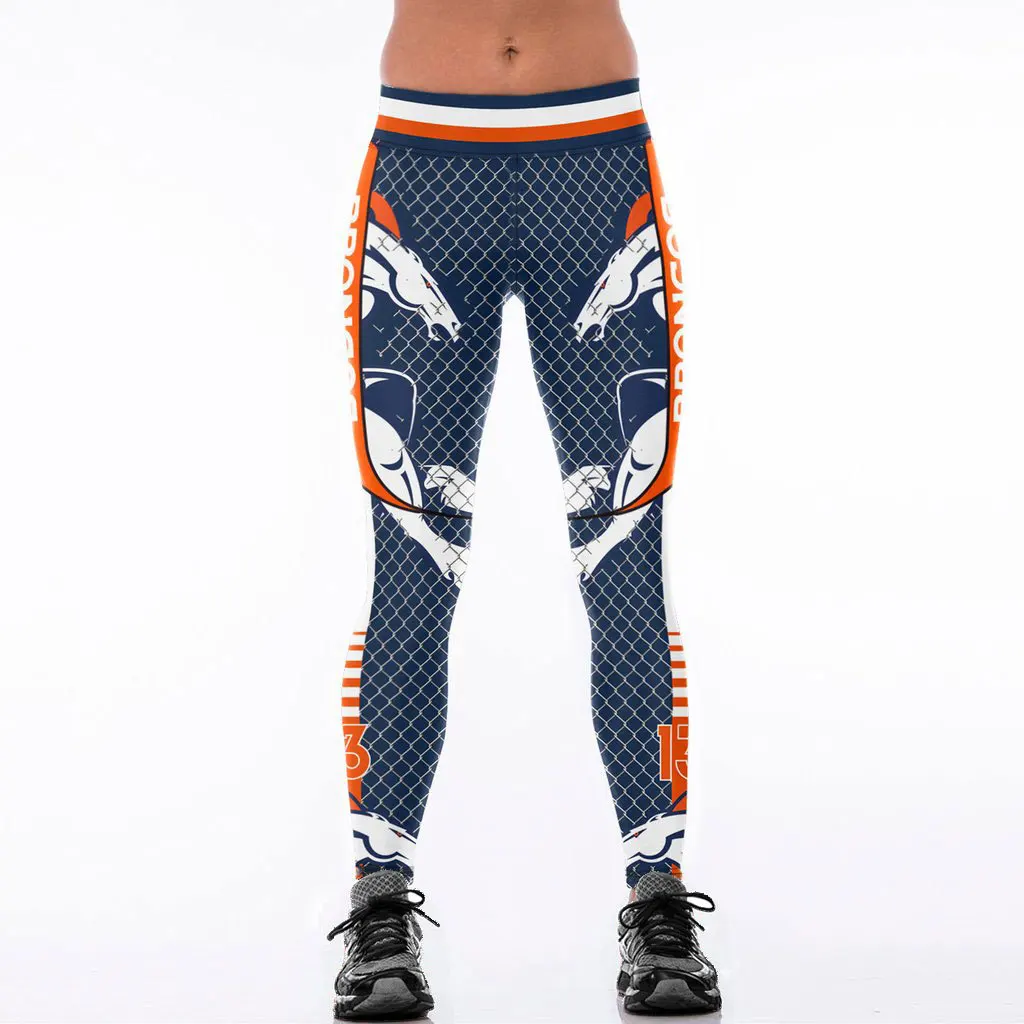 Женские спортивные штаны с принтом для тренировок тренажерного зала фитнеса